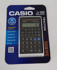 Casio Cs-Fx260 Solar Scientific Calculator