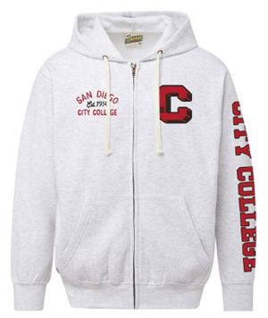 Vintage Fleece Hoodie w/Zipper