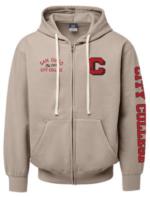 Vintage Fleece Hoodie w/Zipper