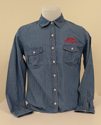 Vintage Ladies Button Up Shirt