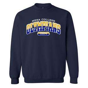 Mesa Two-Tone Chenille Applique Crew