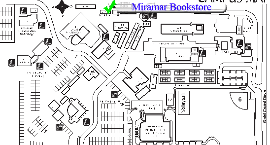 Campus Map San Diego Miramar College
